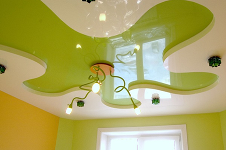 Натяжные потолки | Ремонт и отделка | SARIY multi level printing stretch ceilings | SARIY